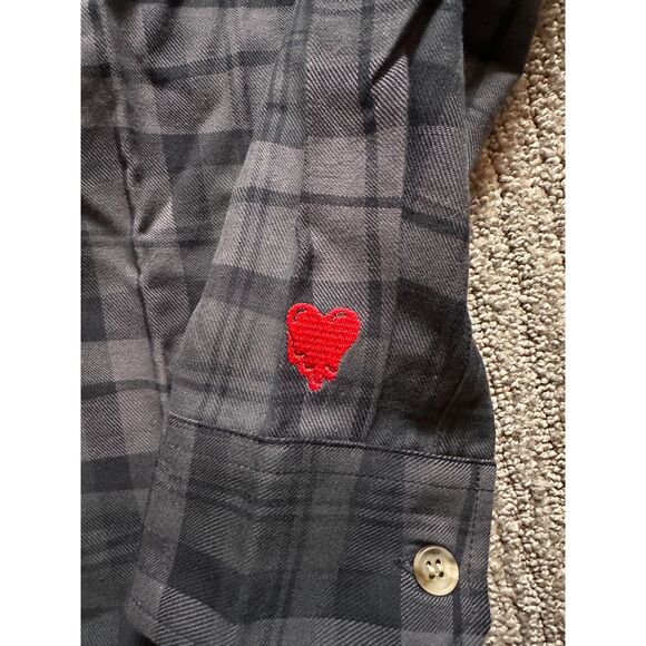 Emotionally Unavailable - Hooded Button Down Shirt - New - Sz Sm. made in Japan - Picture 4 of 7